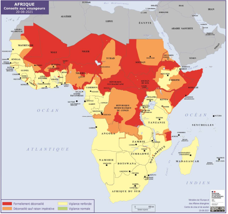 carte afrique 5 aout