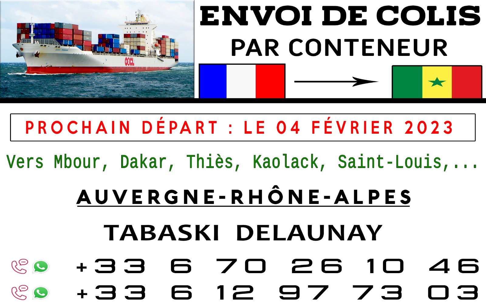 tabaski contenair